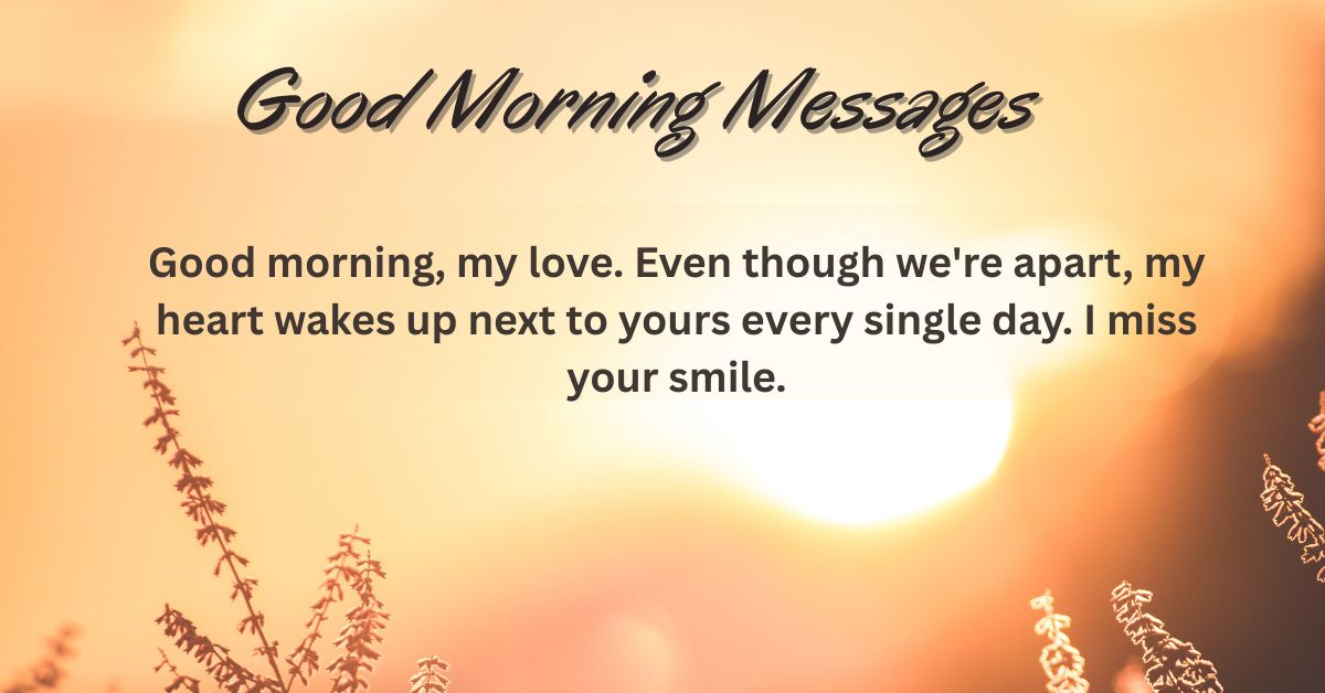 good morning messages